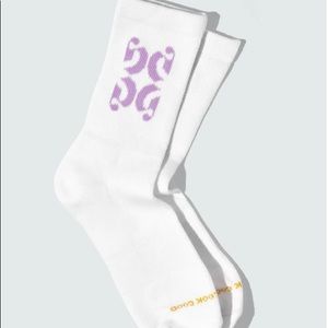 *SOLD* Glossier x Olivia Rodrigo “You Look Good” Socks